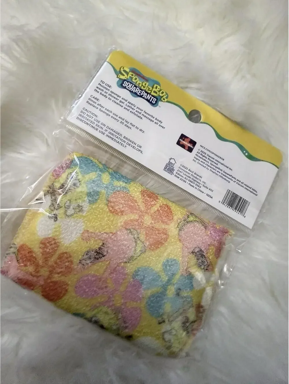 SpongeBob SquarePants Beauty Set Adorable Playful Bathroom kit